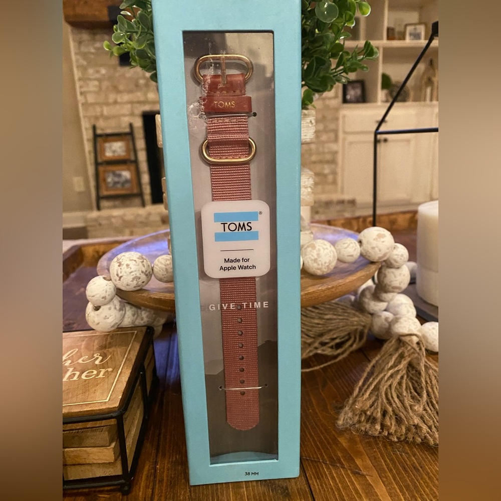 Tom’s Apple Watch band - NIB - 38mm